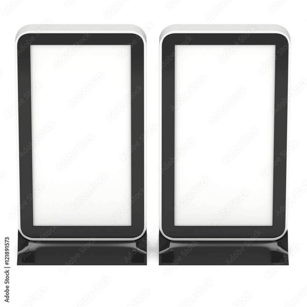 Trade show booth LCD screen stand. Trade show booth LCD screen stand.