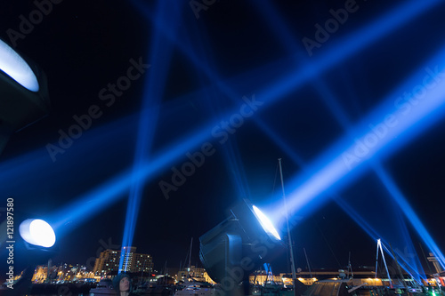 Fototapeta Naklejka Na Ścianę i Meble -  Lighting display Hobart