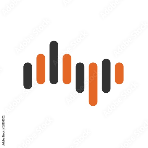 Sound wave logo design