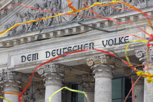 Berlin / Reichstag - Dem Deutschen Volke photo