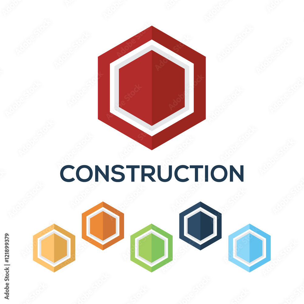 Letters O set,Hexagon vector logo design template Letters O set,Hexagon vector logo design template
