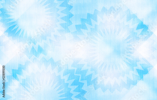 Blue flowery backdrop