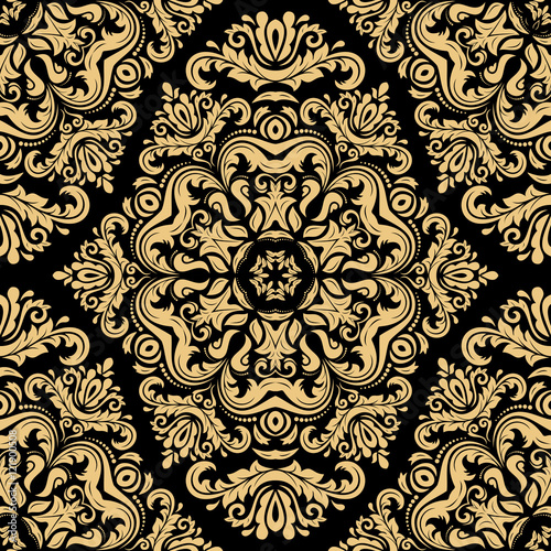 Seamless Wallpaper in the Style of Baroque
