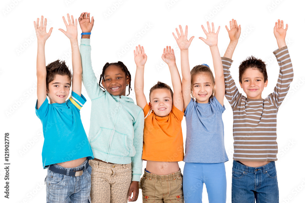 Fototapeta premium Group of children