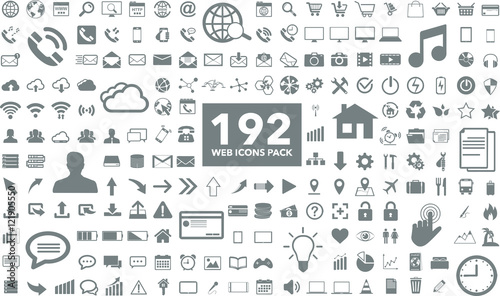 Web icons set
