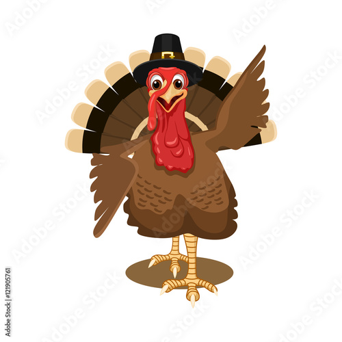 Thanksgiving turkey isolated