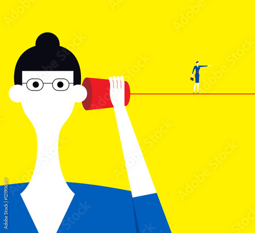 Listening inner / Listening inner and following yourself.