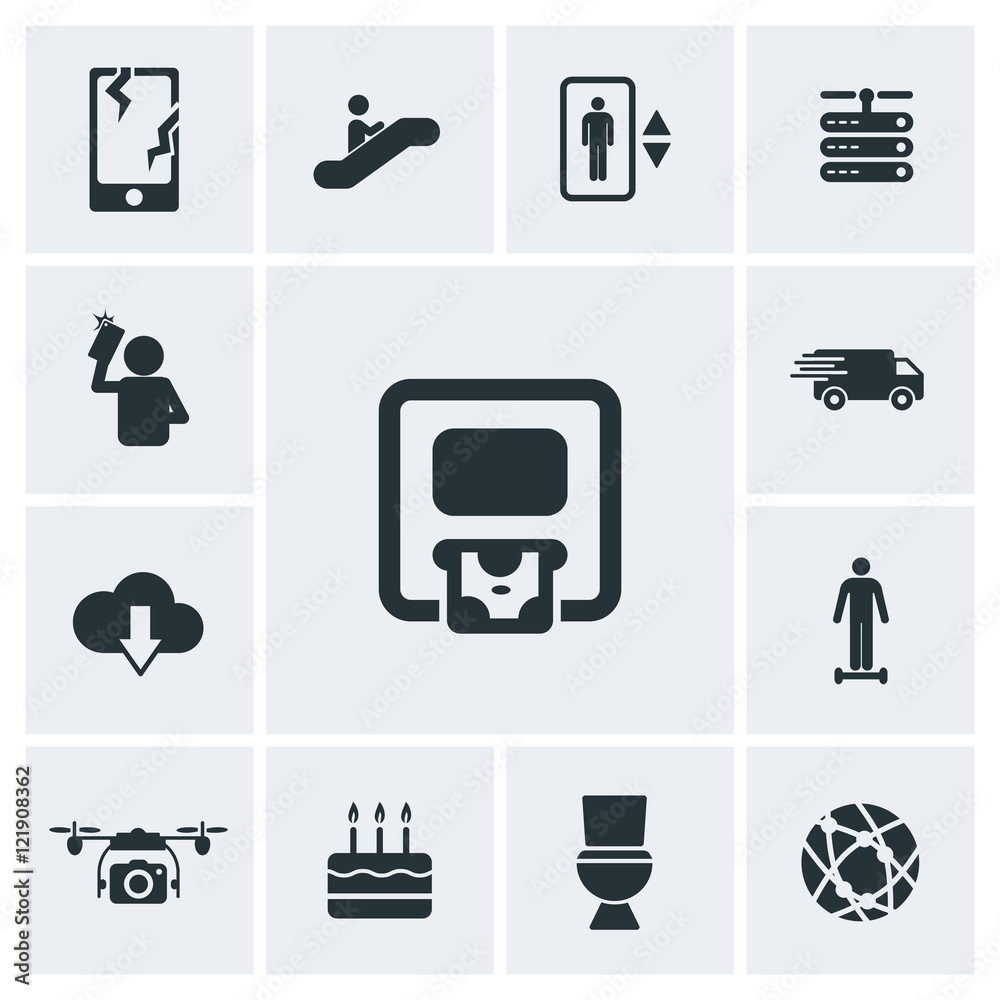 Flat icon pack for website Flat icon pack for website