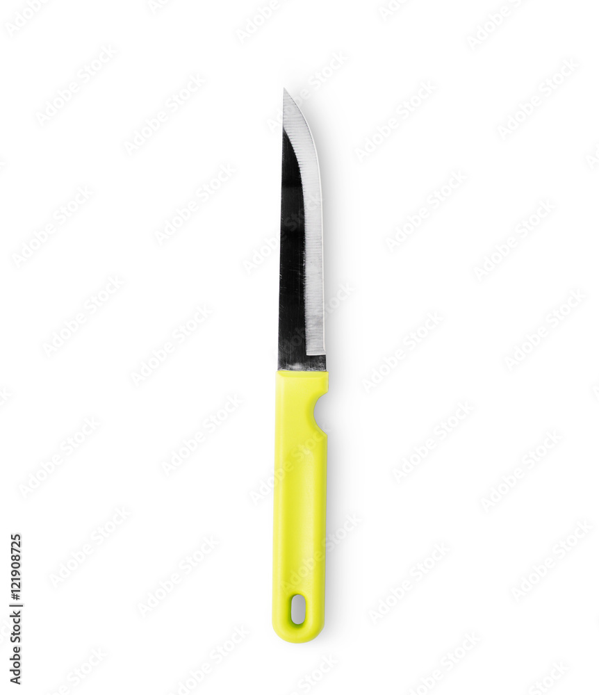 long blade knife on isolate white background. long blade knife on isolate white background.