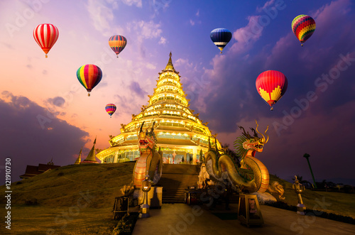 Wat hyua pla kang , Chiang Rai, Thailand