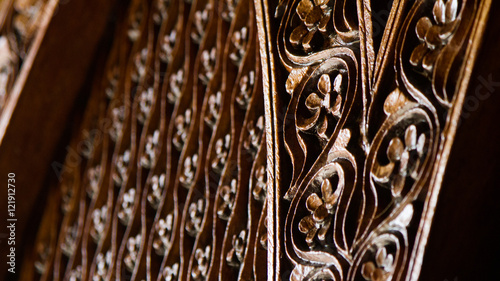 Carved Wood Decoration