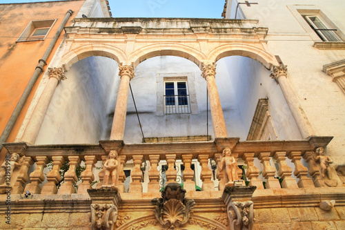 Antonelli palace. Rutigliano. Puglia. Italy. 