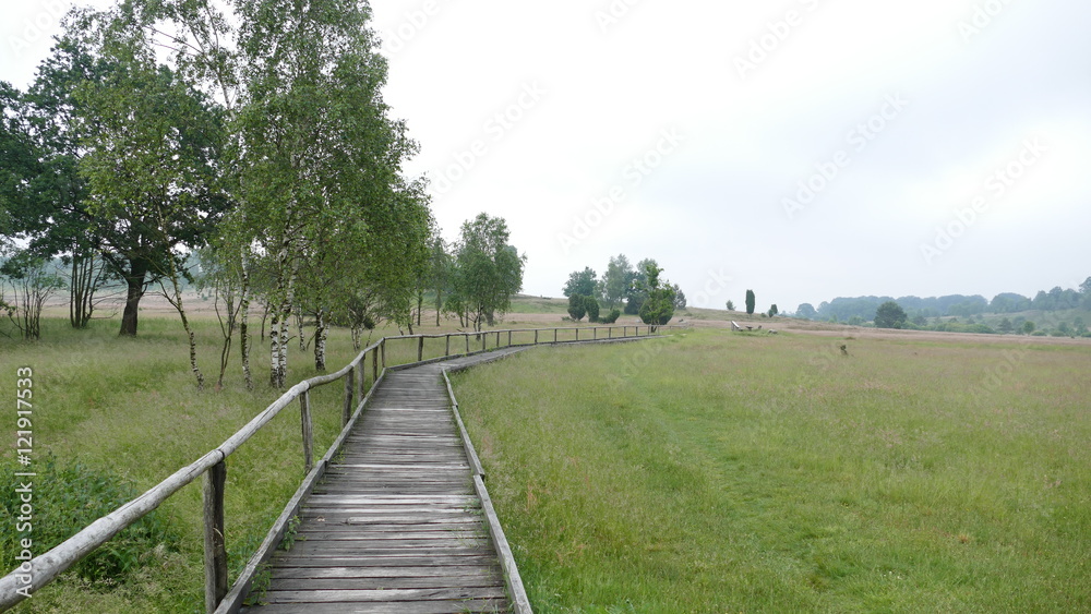Lüneburger Heide, Wanderweg