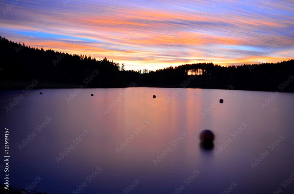 Fototapeta premium Purple Sunset
