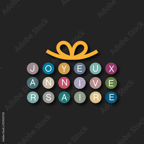 joyeux anniversaire