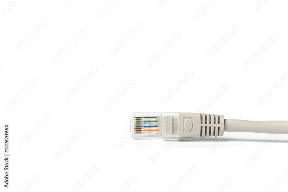 Close up of network cable Close up of network cable