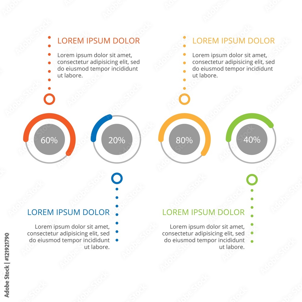 Infographic Templates for Business Vector Illustration.