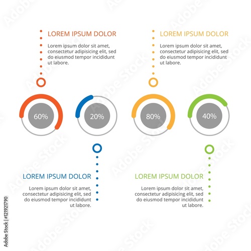 Infographic Templates for Business Vector Illustration.