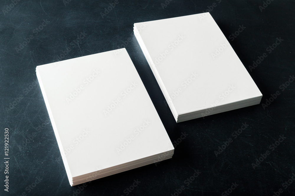 backed paper blank business cards on the stack backed paper blank business cards on the stack