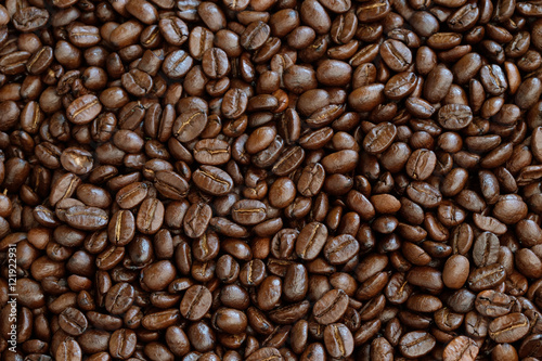 Fototapeta Naklejka Na Ścianę i Meble -  roasted coffee beans, can be used as a background