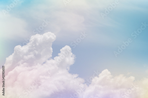 sky and clouds background with a pastel multicolored gradient nature abstract background