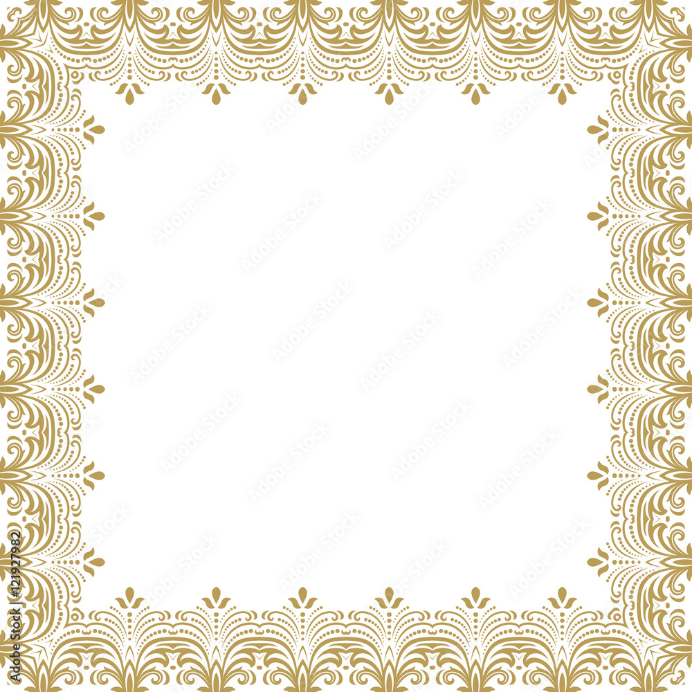 Floral Vector Fine Frame Floral Vector Fine Frame