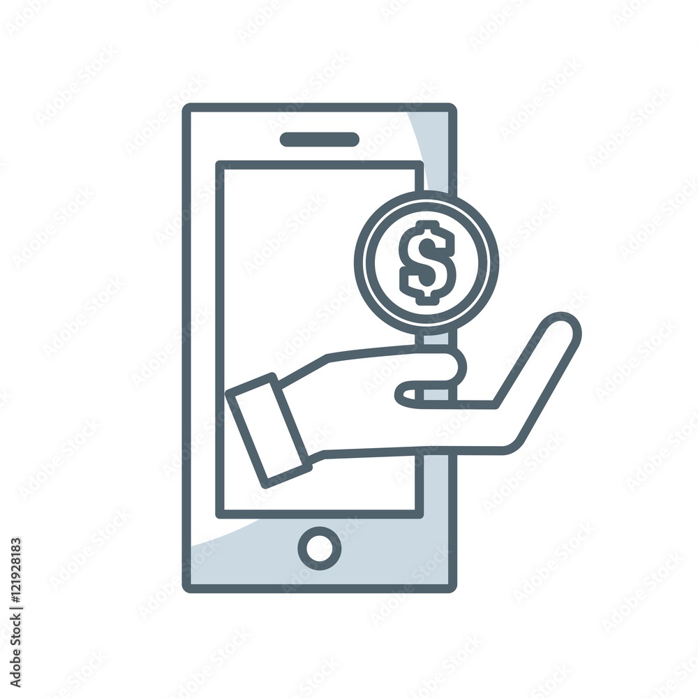 smartphone technology wearable icon vector illustration design smartphone technology wearable icon vector illustration design