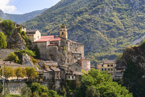 The Village of Saorge, Alpes-Maritimes, Provence, France photo