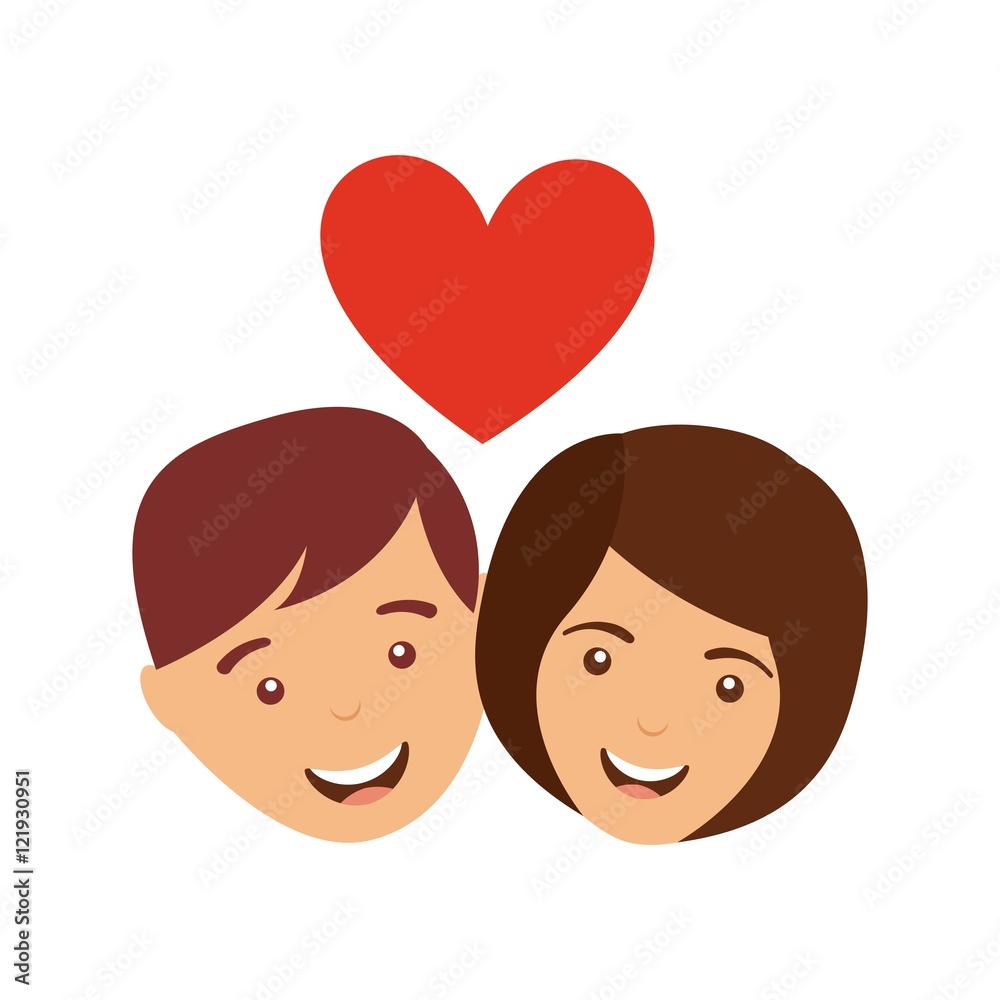 couple love relationship icon vector illustration design couple love relationship icon vector illustration design