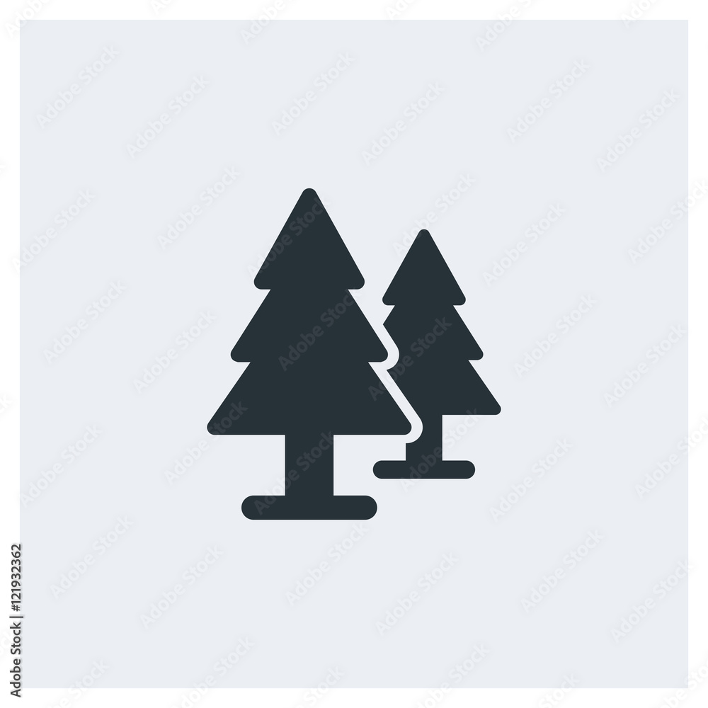 Forest icon, park icon, image jpg, vector eps, flat web, material icon, icon with grey background Forest icon, park icon, image jpg, vector eps, flat web, material icon, icon with grey background