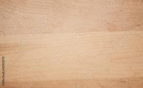 Light brown wood texture with natural pattern. Chopping board or floor surface
