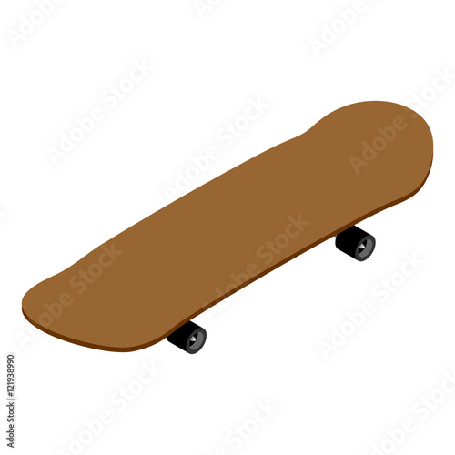 Skateboard isometrics. Board for skiing. Supplies for skateboard