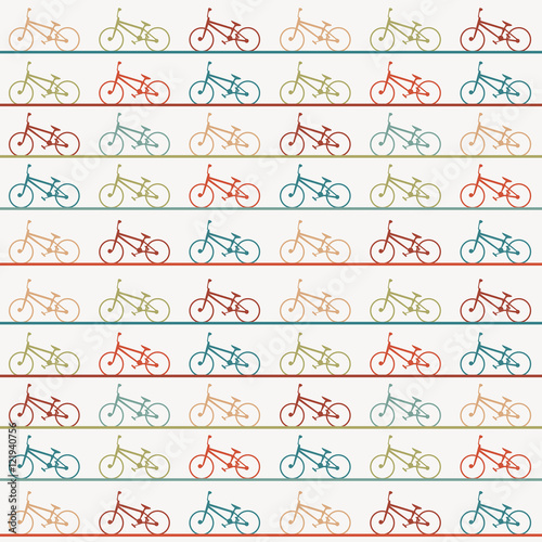 Vintage retro bicycle background