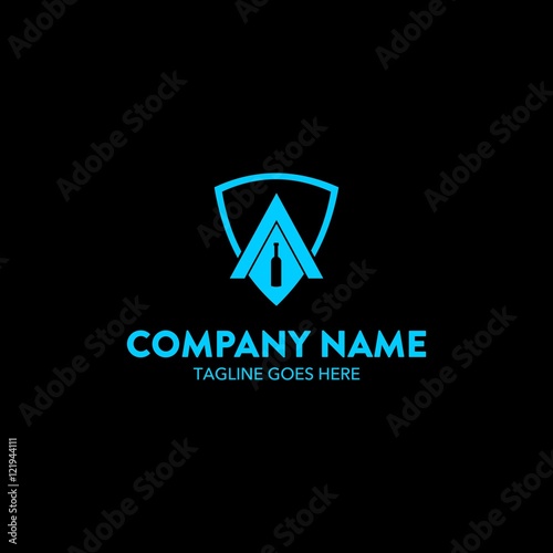 Bar and Night Club Logo Template