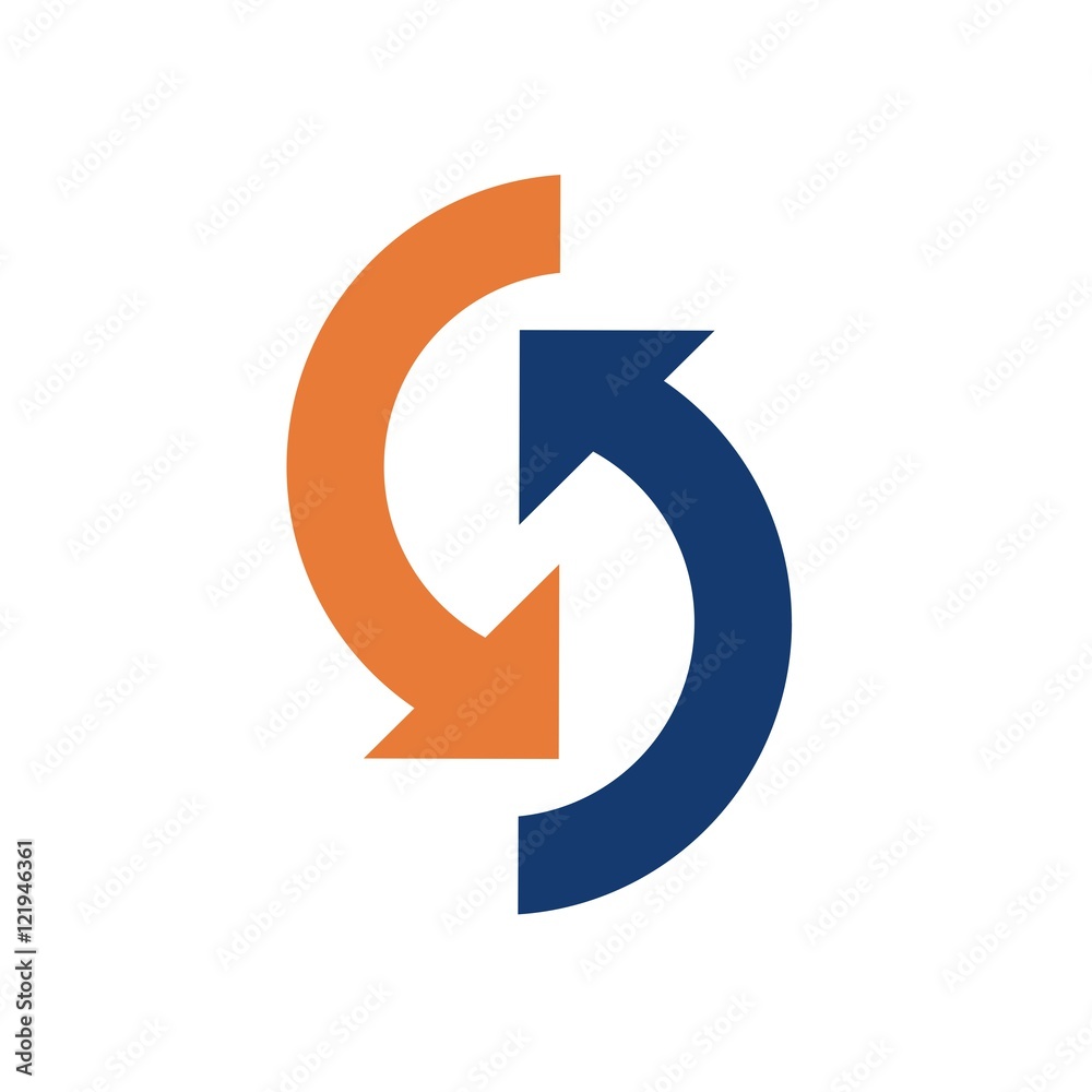 Sync logo design Sync logo design