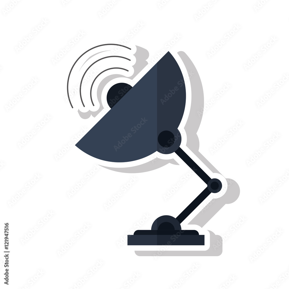 Antenna icon. Technology communication and satellite theme. Isolated design. Vector illustration Antenna icon. Technology communication and satellite theme. Isolated design. Vector illustration