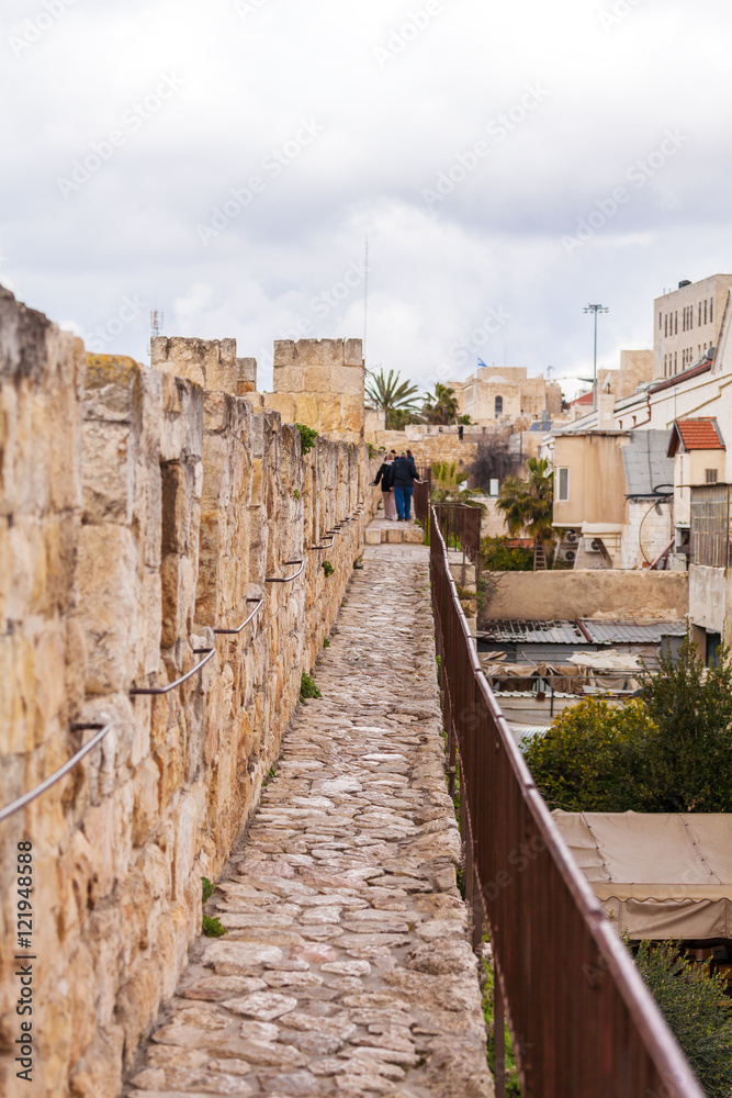 Excursion on Walls of Ancient City, Jerusalem