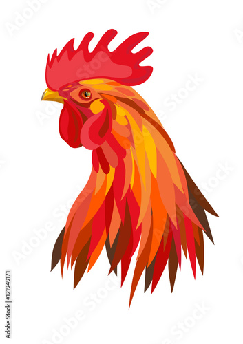 Red Fire Cock