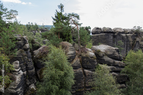 Landschaft Reitsteig, Nationalpark Sächsische Schweiz © nidafoto