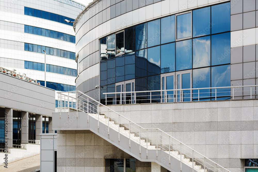 Fototapeta premium Modern industrial architecture