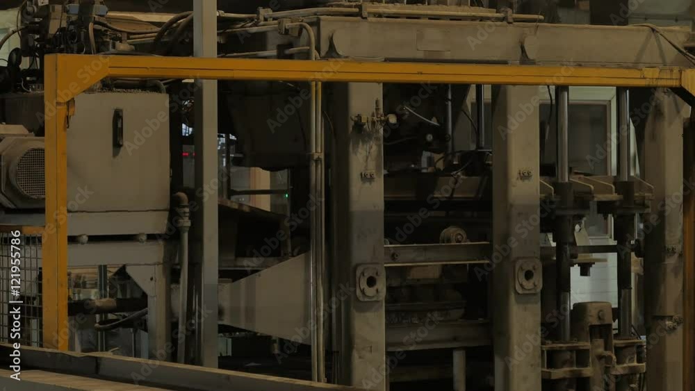 Factory for the production of concrete blocks and paving stones Factory for the production of concrete blocks and paving stones