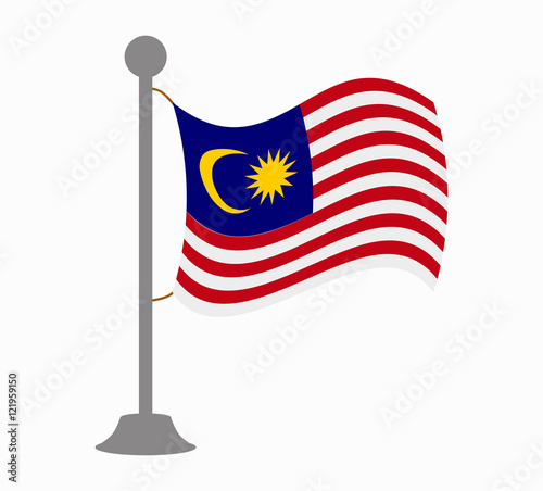 malasya flag mast