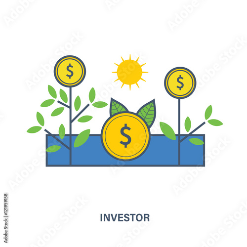 The investor as a person or an organization to invest for profit.