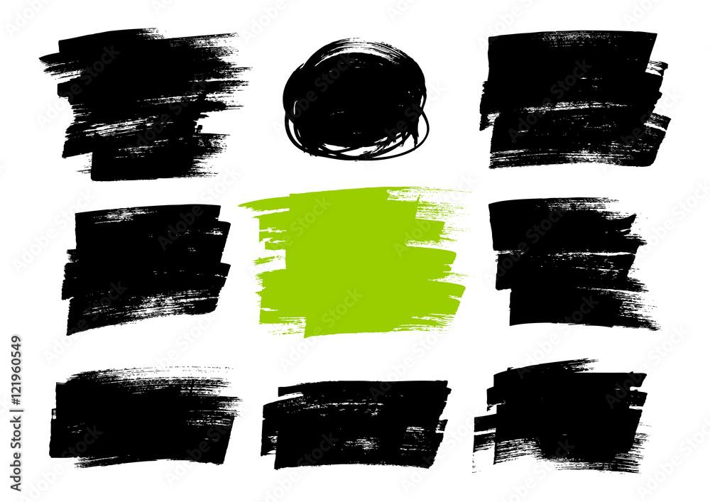 Set of paint textures for Your design