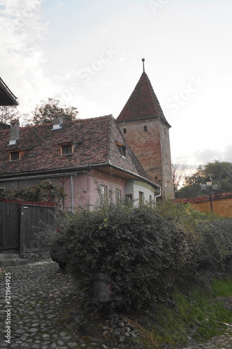 The Butchers' Tower (Turnul Macelarilor), Sighisoara, Transylvania, Romania photo