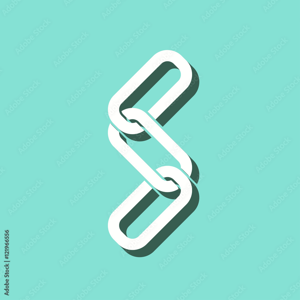 Link - vector icon. Link - vector icon.