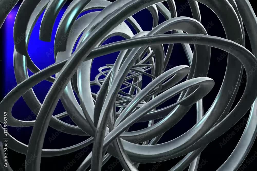 Tiras metalicas en movimiento Tiras metalicas en movimiento