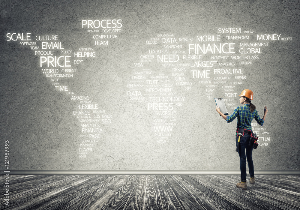 Construction concept and globalization