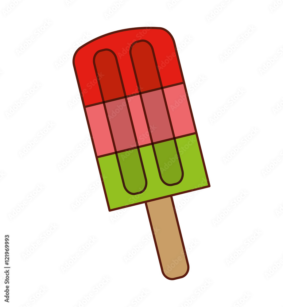 delicious popsicle sweet icon vector illustration design delicious popsicle sweet icon vector illustration design