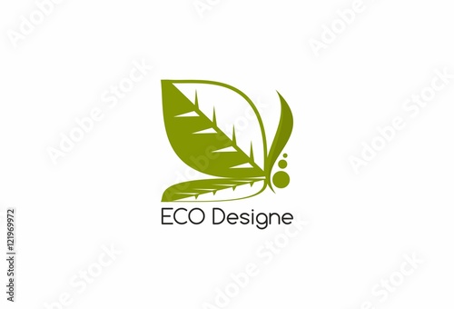 Obraz na płótnie Company (Business) Logo Design, Vector, eco w salonie